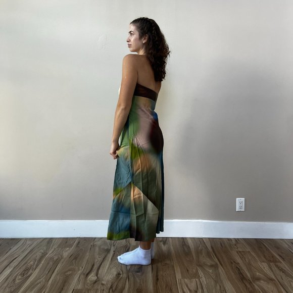 Reformation Joana Dress | Blur 🎉 SALE 🎀 NEW - Picture 4 of 10